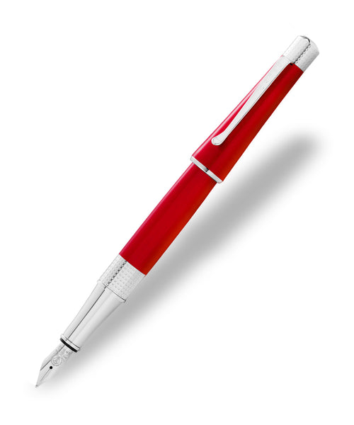 Cross Beverly Fountain Pen - Translucent Red