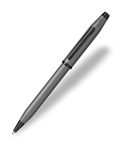 Cross Century II Ballpoint Pen - Gunmetal Grey with Black Plated Trim