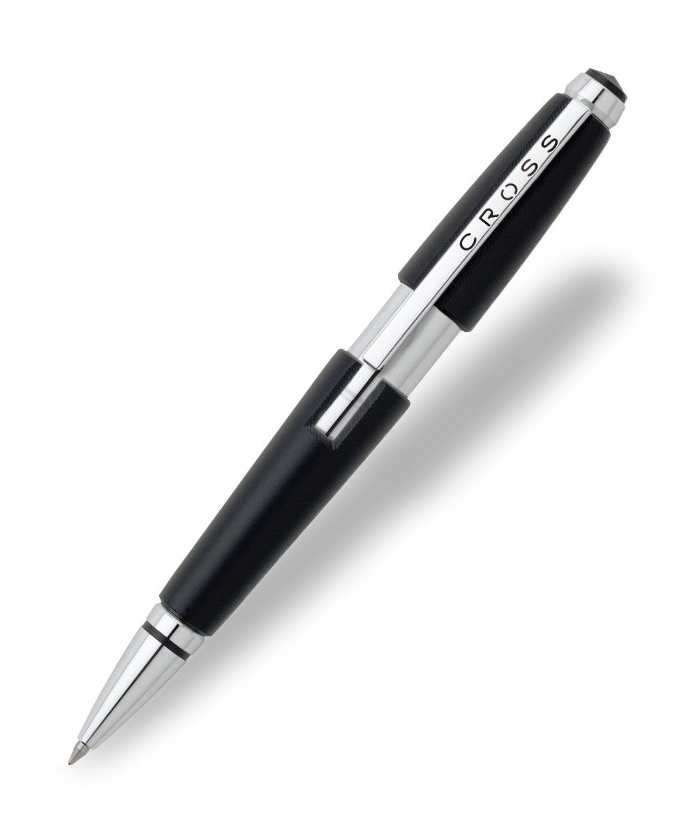 Cross Edge Rollerball Pen - Jet Black | The Hamilton Pen Company