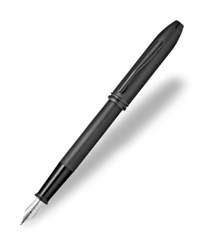 Cross Townsend Fountain Pen - Black Micro Knurl