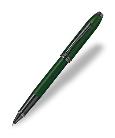 Cross Townsend Rollerball Pen - Green Micro Knurl