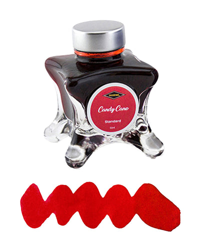 Diamine Inkvent Blue Edition Fountain Pen Ink - Candy Cane