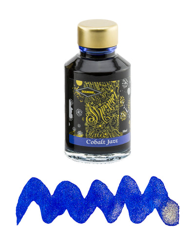 Diamine Shimmering Fountain Pen Ink - Cobalt Jazz