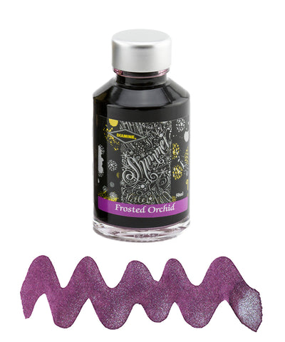 Diamine Shimmering Fountain Pen Ink - Frosted Orchid