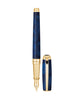 S.T. Dupont Line D Fountain Pen (Large) - Atelier Blue Lacquer & Gold