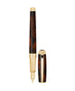 S.T. Dupont Line D Fountain Pen (Large) - Atelier Brown Lacquer & Gold