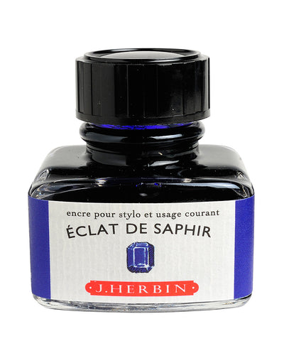 J Herbin Ink (30ml) - Éclat de Saphir (Sapphire Blue)