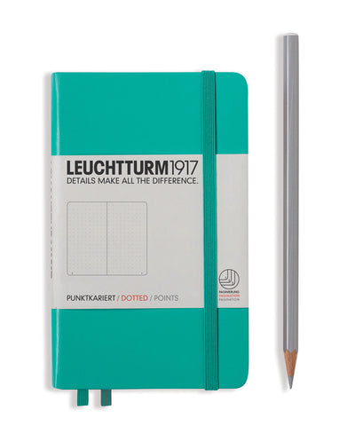 Leuchtturm1917 Pocket (A6) Hardcover Notebook - Emerald