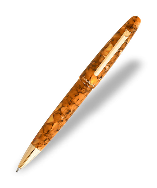 Esterbrook Estie Ballpoint Pen - Honeycomb with Gold Trim