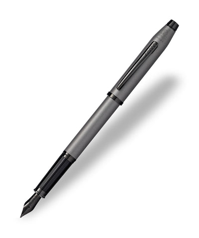 Cross Century II Fountain Pen - Gunmetal Grey with Black Plated Trim