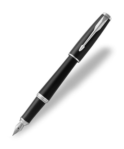 Parker Urban Fountain Pen - Muted Black with Chrome Trim