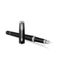 Parker Urban Fountain Pen - Muted Black with Chrome Trim