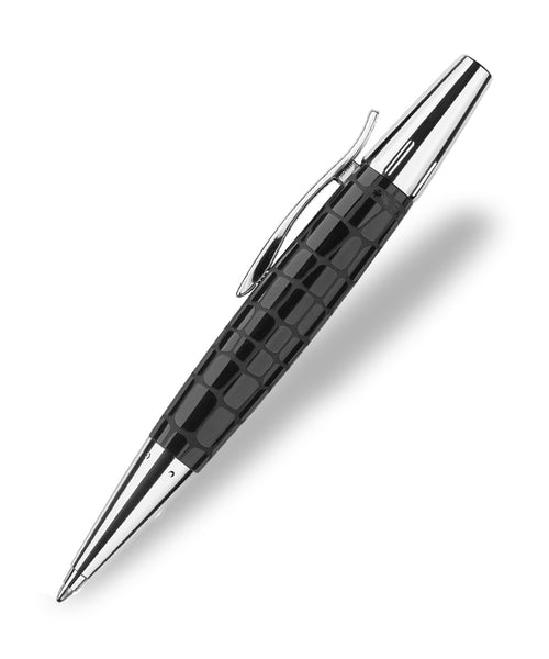 Faber-Castell e-motion Ballpoint Pen - Black Croco