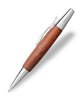 Faber-Castell e-motion Ballpoint Pen - Reddish Brown Pearwood