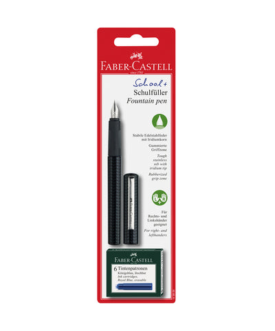 Faber-Castell School Fountain Pen - Carbon Black