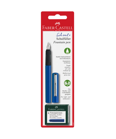 Faber-Castell School Fountain Pen - Blue