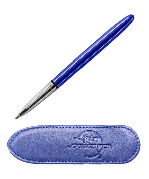 Fisher Bullet Space Pen & Leather Pouch - Blue Moon