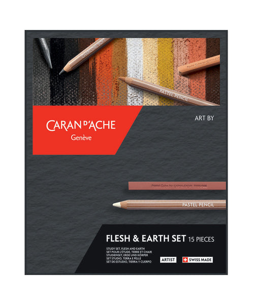 Caran d'Ache Art By Set - Flesh & Earth