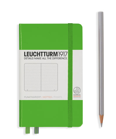 Leuchtturm1917 Pocket (A6) Hardcover Notebook - Fresh Green