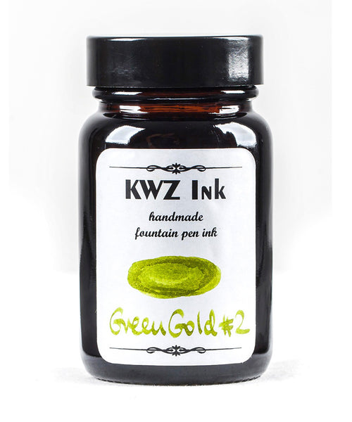 KWZ Standard Fountain Pen Ink - Green Gold No.2
