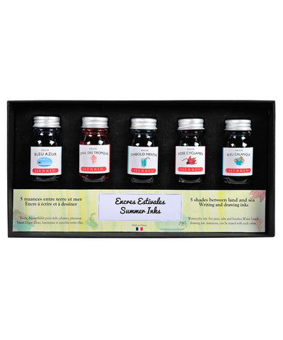 J Herbin Seasons Ink Set - Summer Assortment
