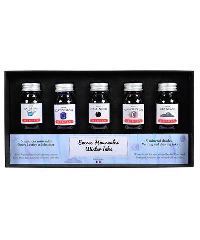 J Herbin Seasons Ink Set - Winter Assortment