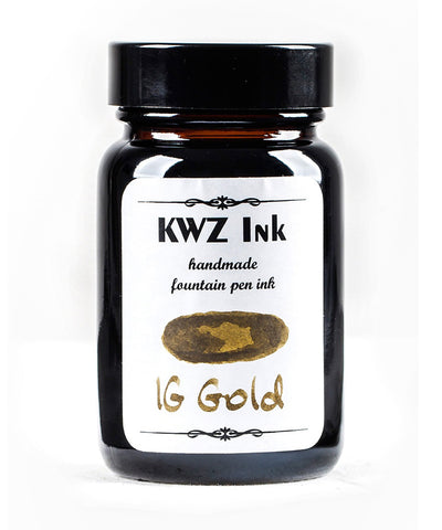 KWZ Iron Gall Fountain Pen Ink - Gold