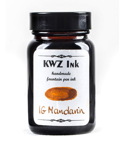KWZ Iron Gall Fountain Pen Ink - Mandarin