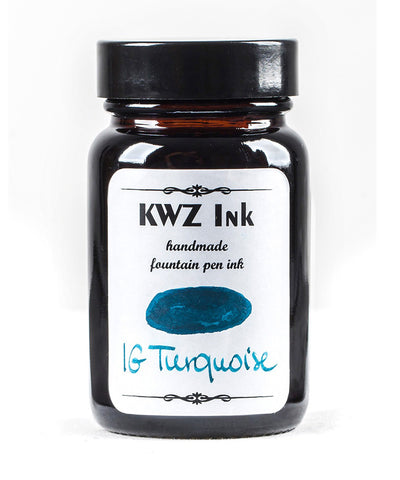 KWZ Iron Gall Fountain Pen Ink - Turquoise