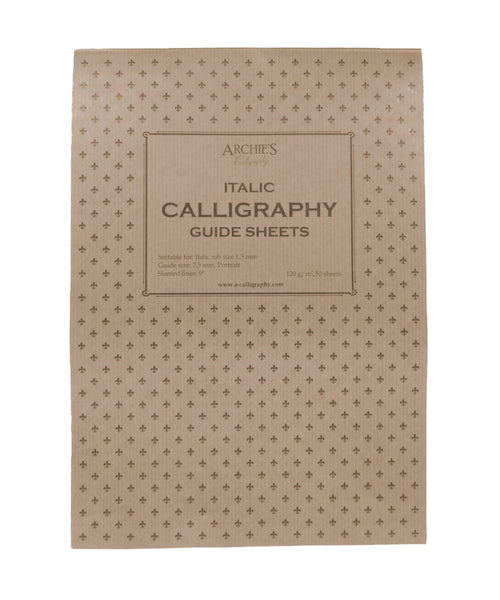 Archie Caligraphy Archie's Calligraphy Paper - Italic 7.5mm | The Hamilton Pen Company