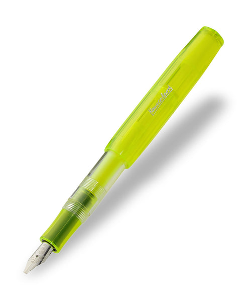 Kaweco Ice Sport Fountain Pen - Yellow Glow Marker Set