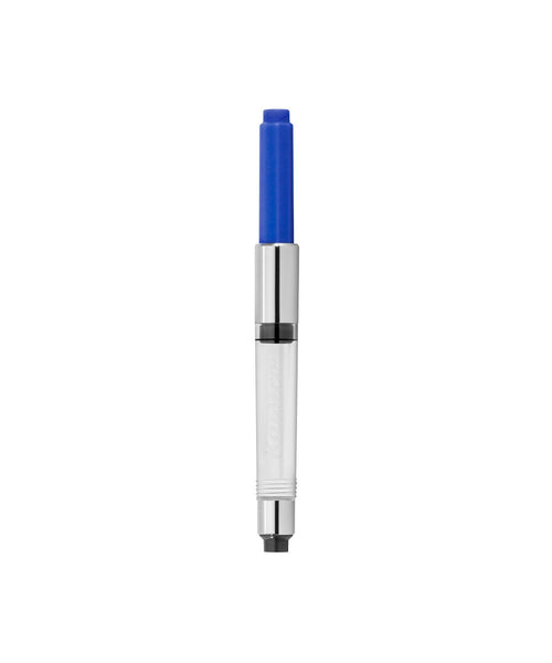 Kaweco Twist Ink Converter - Royal Blue/Chrome