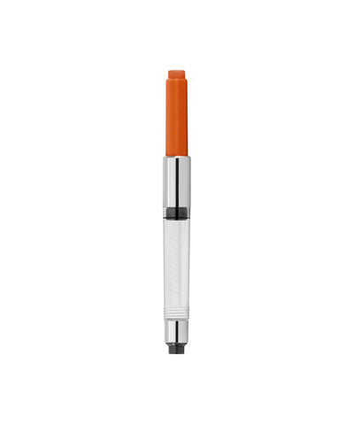 Kaweco Twist Ink Converter - Sunrise Orange/Chrome