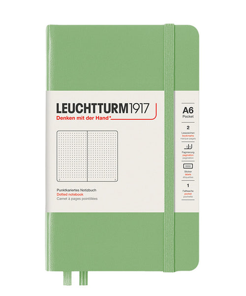 Leuchtturm1917 Pocket (A6) Hardcover Notebook - Sage