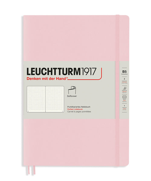 Leuchtturm1917 Composition (B5) Softcover Notebook - Powder