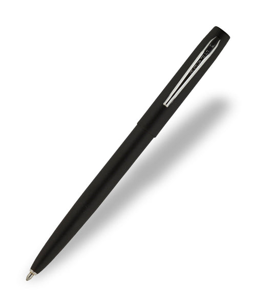 Fisher Cap-O-Matic Space Pen - Black Matte with Chrome Clip