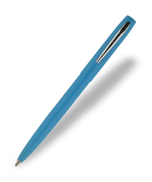 Fisher Cap-O-Matic Space Pen - Blue Matte with Chrome Clip