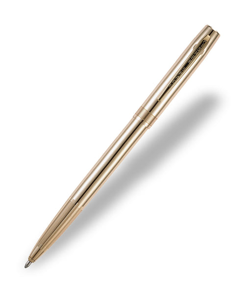 Fisher Cap-O-Matic Space Pen - Brass Lacquered