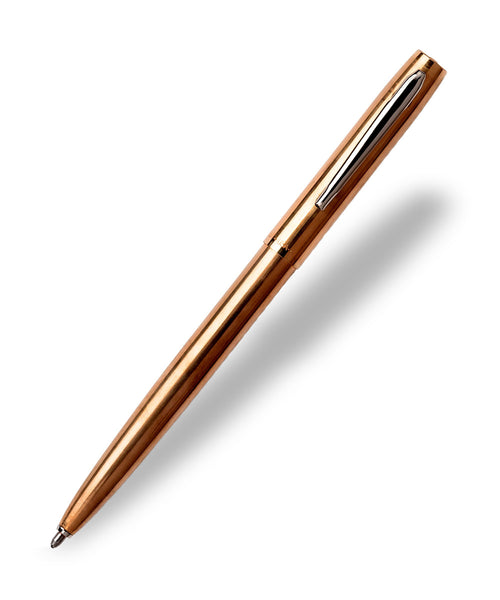 Fisher Cap-O-Matic Space Pen - Raw Brass