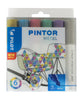 Pilot Pintor Paint Marker Pen - Pack of 6 Metallic Colours
