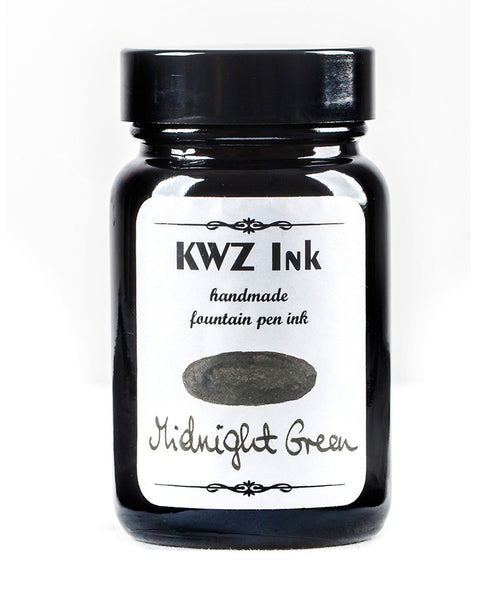 KWZ Standard Fountain Pen Ink - Midnight Green
