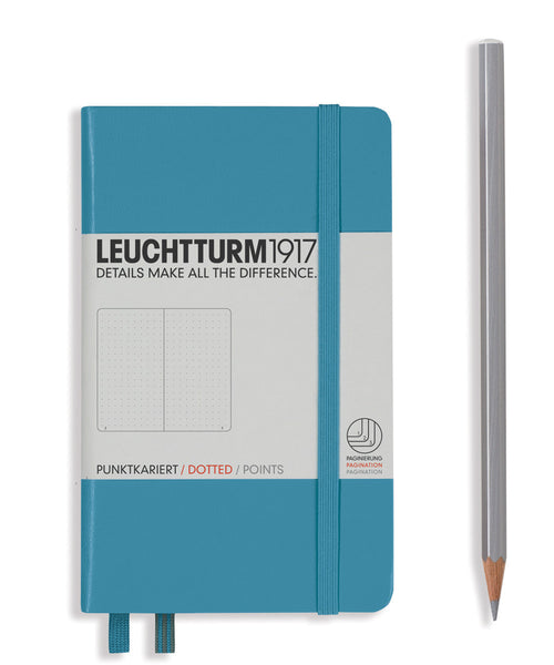 Leuchtturm1917 Pocket (A6) Hardcover Notebook - Nordic Blue
