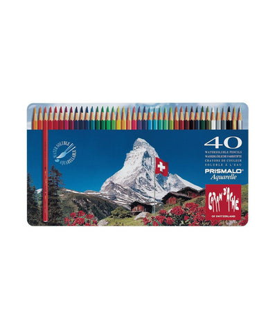 Caran d'Ache Prismalo Coloured Pencils - Set of 40