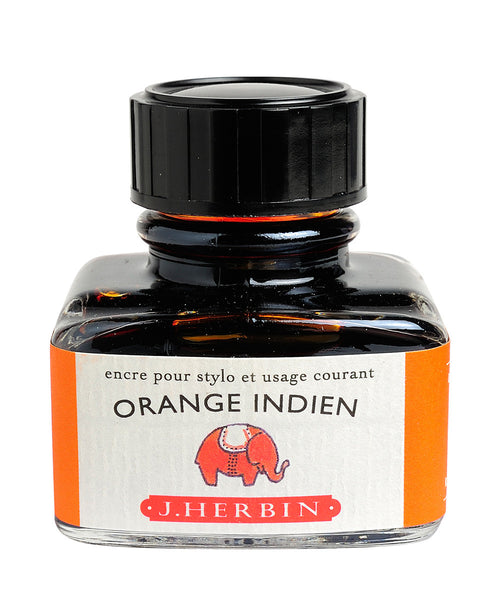 J Herbin Ink (30ml) - Orange Indien (Indian Orange)