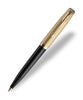 Parker 51 Ballpoint Pen - Black with Gold Trim