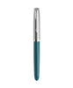 Parker 51 Fountain Pen - Teal with Chrome Trim