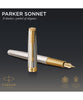 Parker Sonnet Fountain Pen - Premium Silver Mistral
