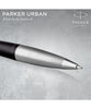 Parker Urban Twist Ballpoint Pen - Muted Black with Chrome Trim