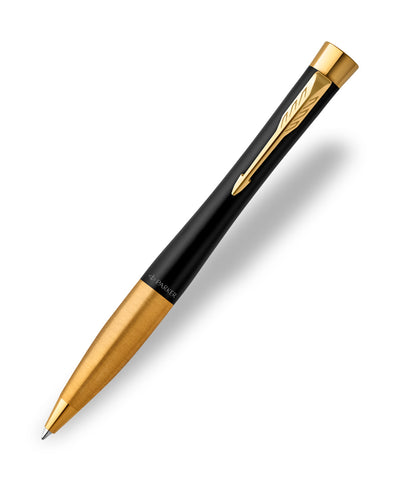 Parker Urban Twist Ballpoint Pen - Muted Black with Gold Trim