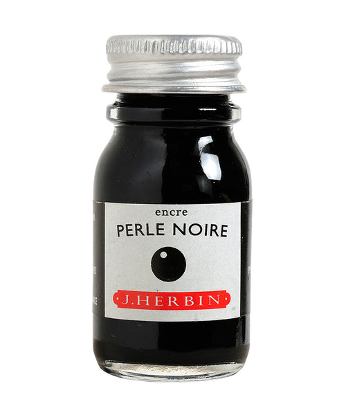 J Herbin Ink (10ml) - Perle Noire (Black Pearl)